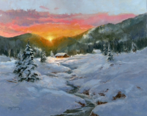 Cecy Turner Sunset Landscape