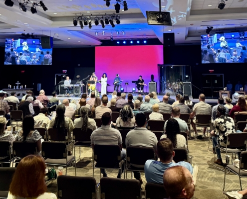 Crosswalk Worship in Asbury Hall