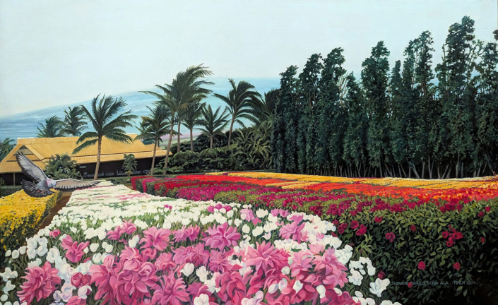 GLORY FIELDS-MAUI_Psalm 72_19_ Oil_30x48_2025SuzanneMorellBerry_RCAS_SpringShow (1)